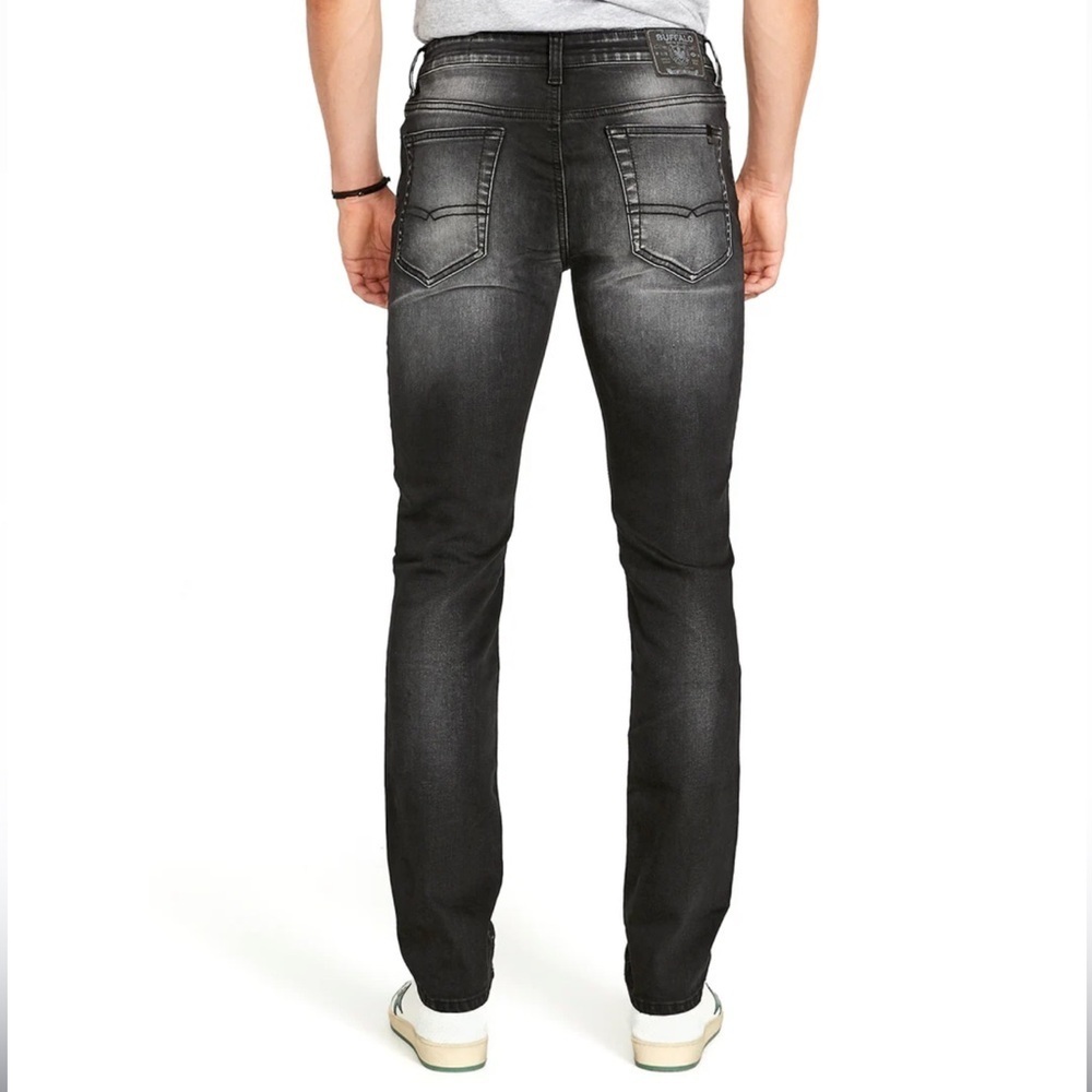 Buffalo‎ David Bitton Black Charcoal Stretch Slim Mens Jeans (40/34(